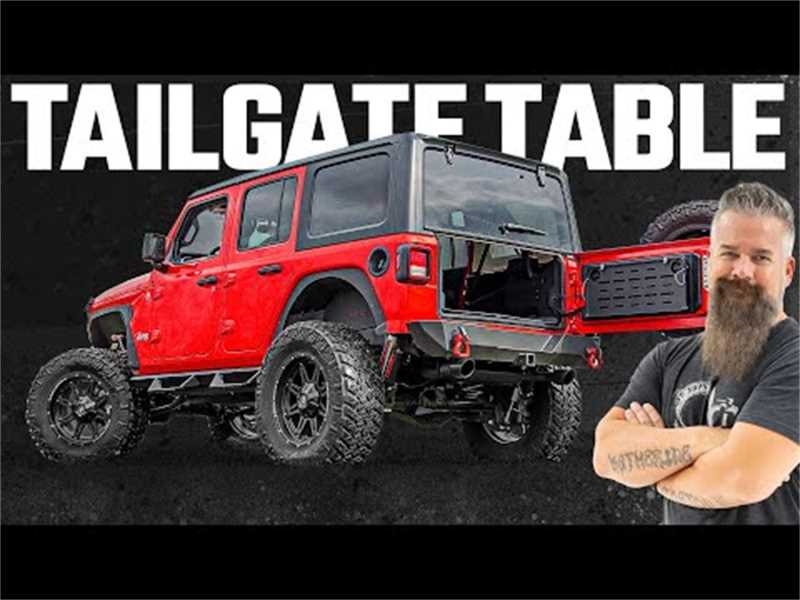 Tailgate Folding Table 10625